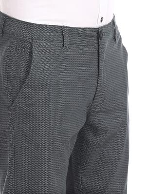 grey textured chinos - 17574649 - Standard Image - 4