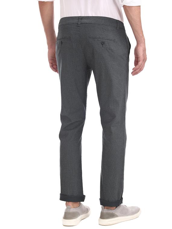 grey textured chinos - 17574649 - Zoom Image - 2