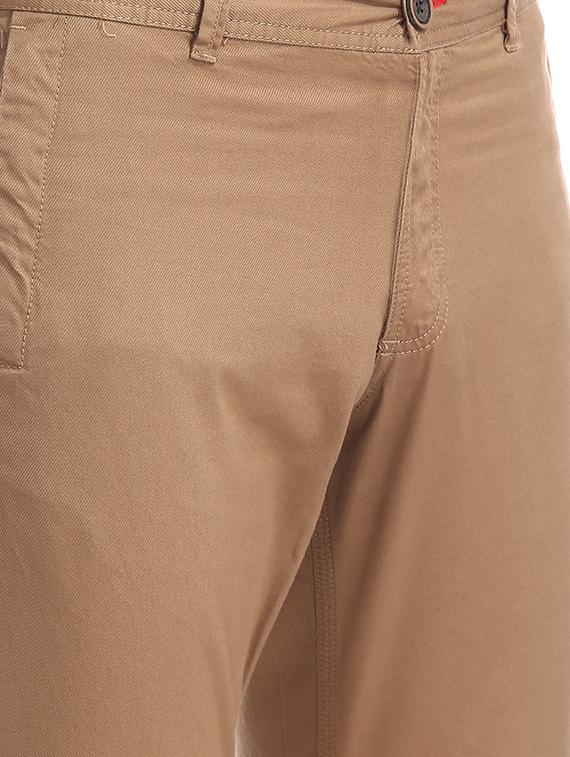 beige solid chinos - 17574658 - Zoom Image - 5