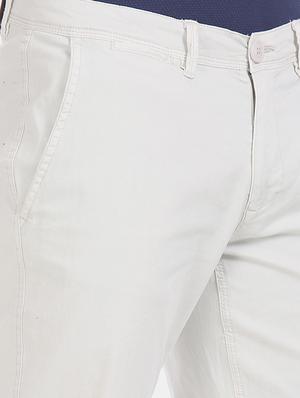 grey solid chinos - 17574674 - Standard Image - 5