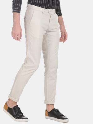 grey solid chinos - 17574690 - Standard Image - 2