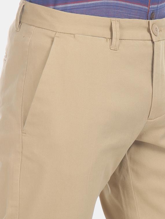 beige solid chinos - 17574769 - Zoom Image - 5
