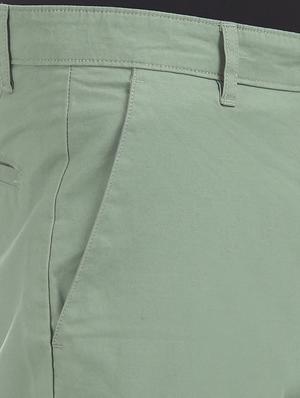 green solid chinos - 17574803 - Standard Image - 5