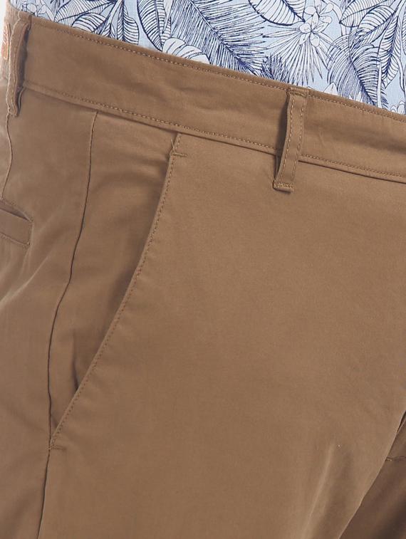 brown solid chinos - 17574809 - Zoom Image - 5