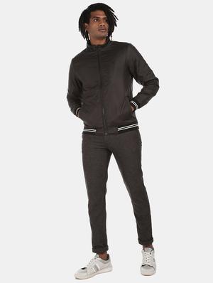 black solid chinos - 17574823 - Standard Image - 3