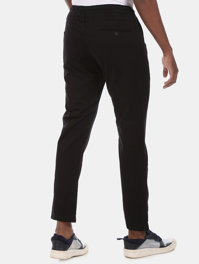 black solid chinos - 17574836 - Zoom Image - 2