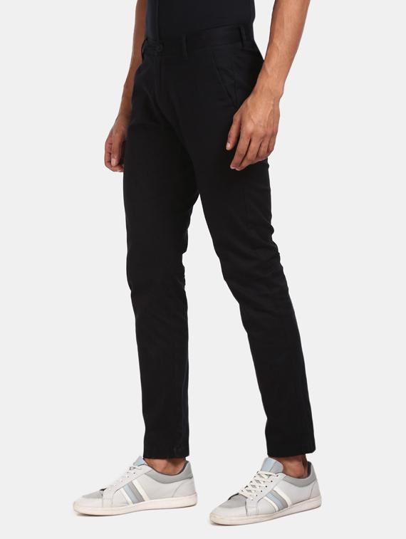 black solid chinos - 17574847 - Zoom Image - 2