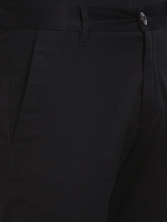 black solid chinos - 17574847 - Zoom Image - 5
