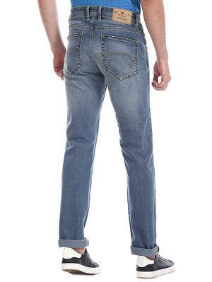 blue light washed denim jeans - 17575030 - Standard Image - 3