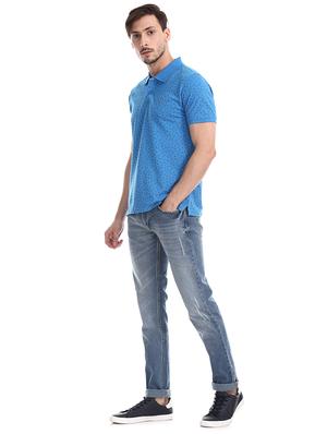 blue light washed denim jeans - 17575030 - Standard Image - 4