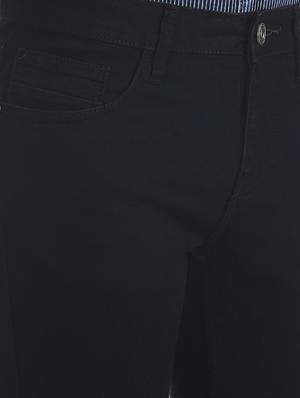 black plain denim jeans - 17575058 - Standard Image - 4