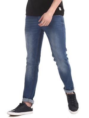 blue light washed denim jeans - 17575069 - Standard Image - 2