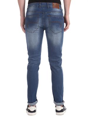 blue light washed denim jeans - 17575069 - Standard Image - 3