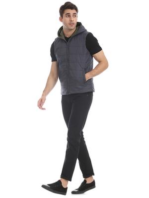 olive green camouflage quilted jacket - 17575079 - Standard Image - 3