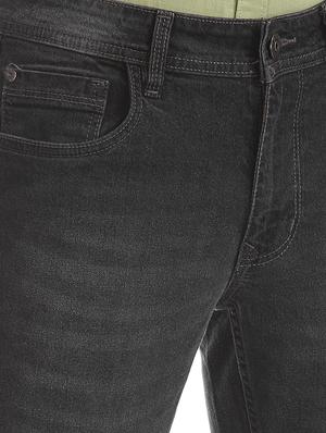 grey light washed denim jeans - 17575088 - Standard Image - 4