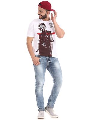 blue heavy washed ripped denim jeans - 17575093 - Standard Image - 4