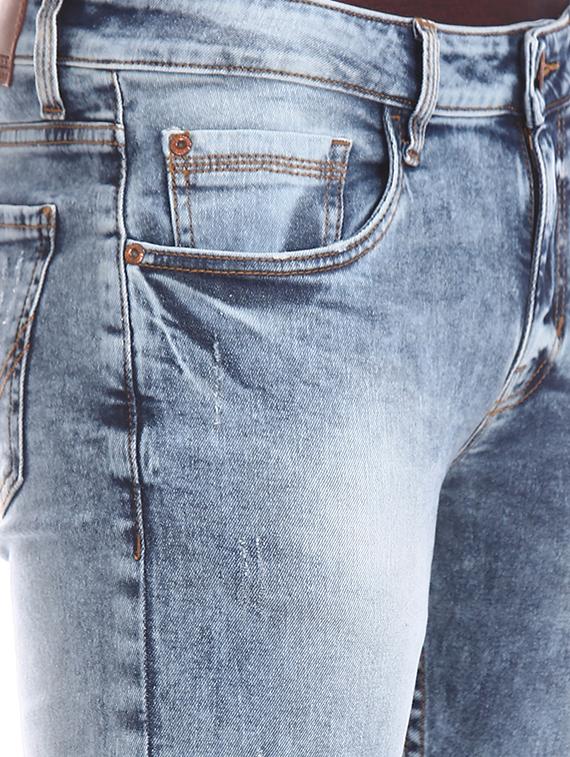 blue heavy washed ripped denim jeans - 17575093 - Zoom Image - 5