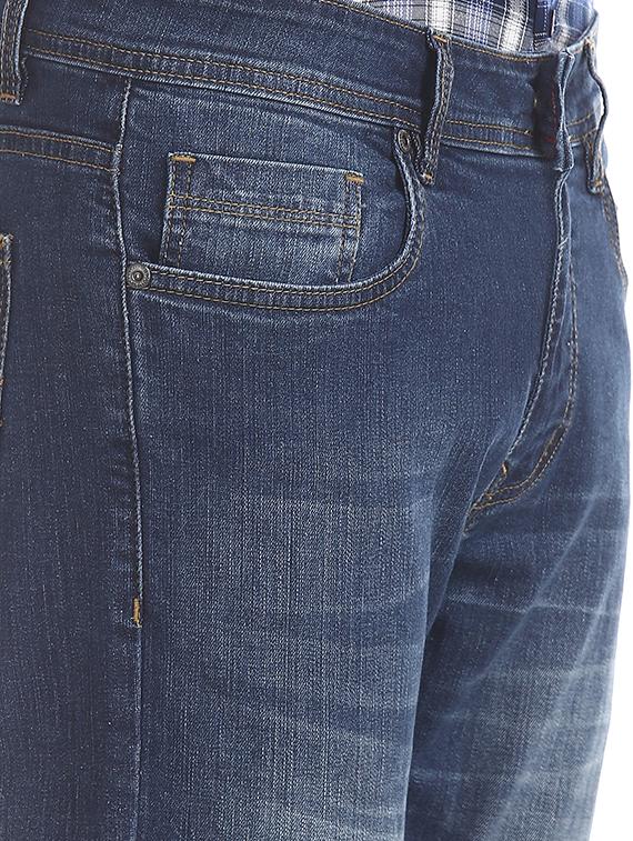 blue light washed denim jeans - 17575120 - Zoom Image - 4