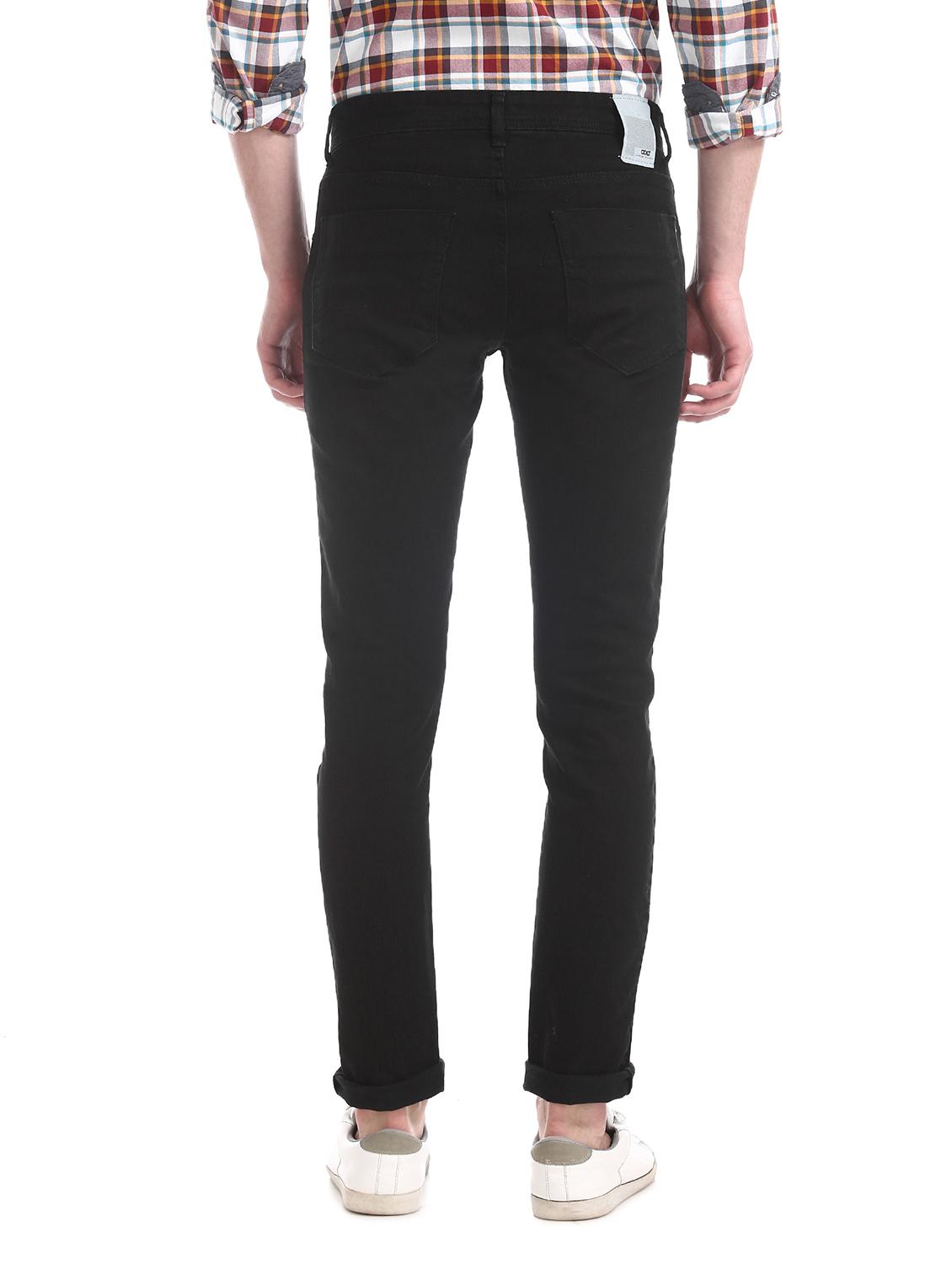 black plain denim jeans - 17575139 - Zoom Image - 2