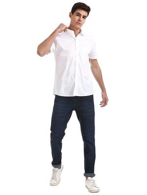 navy blue light washed denim jeans - 17575145 - Standard Image - 4