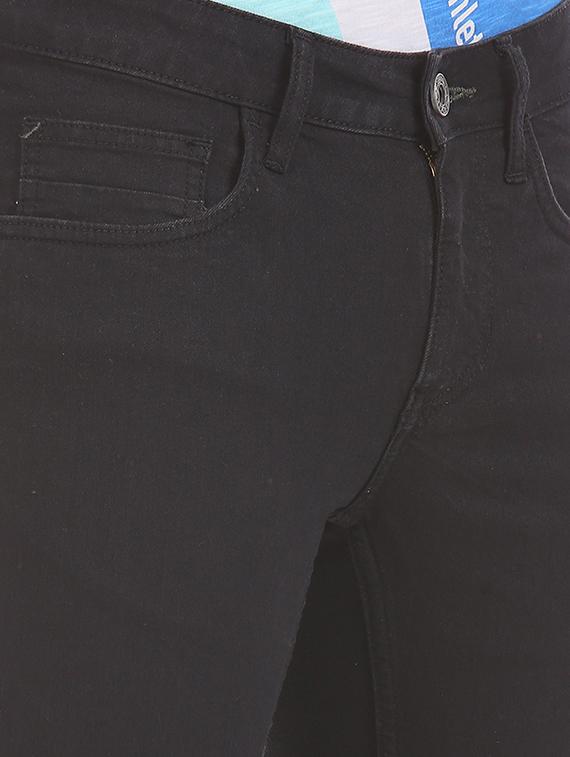 black plain denim jeans - 17575147 - Zoom Image - 5