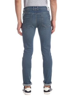 blue light washed denim jeans - 17575170 - Standard Image - 2
