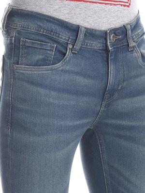 blue light washed denim jeans - 17575170 - Standard Image - 4