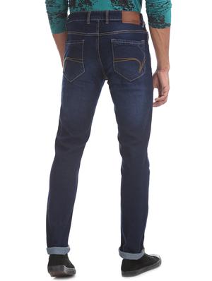 blue plain washed jean - 17575185 - Standard Image - 3