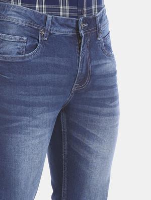 blue light washed denim jeans - 17575198 - Standard Image - 5