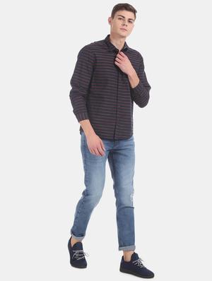 blue light washed denim jeans - 17575200 - Standard Image - 4