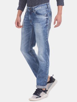 blue light washed denim jeans - 17575209 - Standard Image - 2
