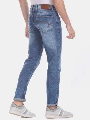 blue light washed denim jeans - 17575211 - Standard Image - 2