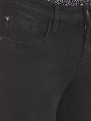 black plain denim jeans - 17575213 - Standard Image - 4