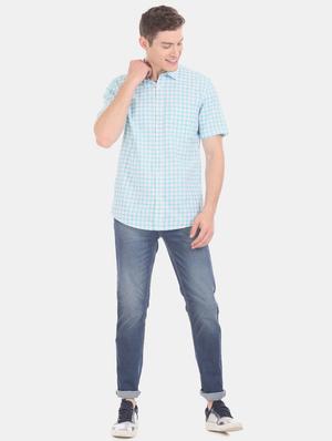 blue light washed jean - 17575240 - Standard Image - 4