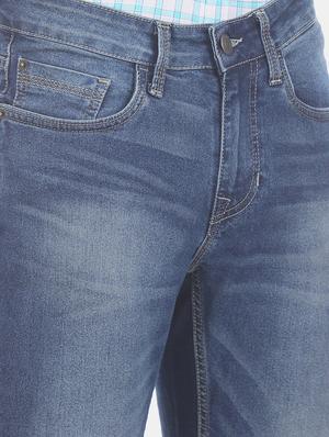 blue light washed jean - 17575240 - Standard Image - 5