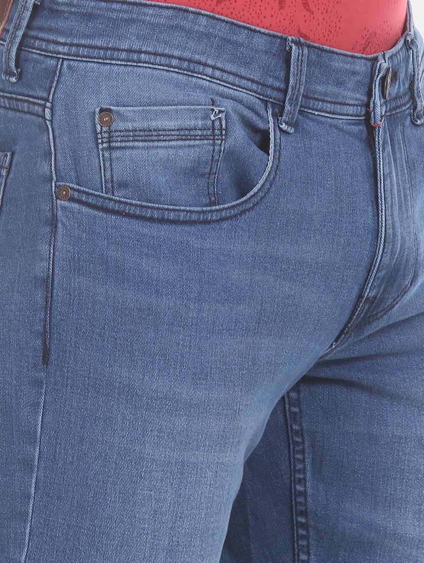 blue light washed denim jeans - 17575265 - Zoom Image - 4