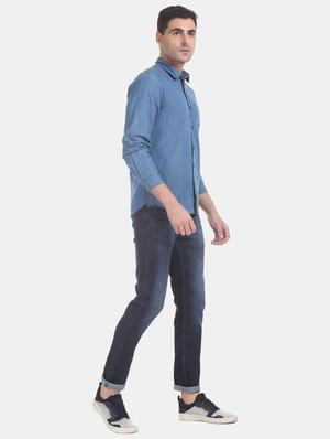 blue light washed jean - 17575269 - Standard Image - 4