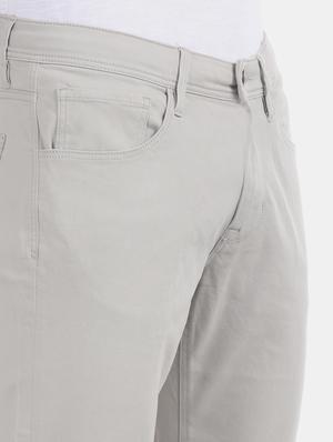 grey plain denim jeans - 17575331 - Standard Image - 5