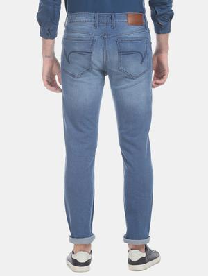 light blue distressed jeans - 17575338 - Standard Image - 3