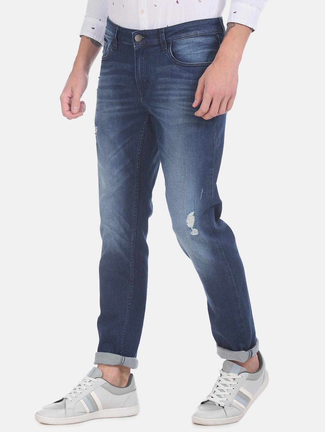 blue light washed jeans - 17575349 - Zoom Image - 2