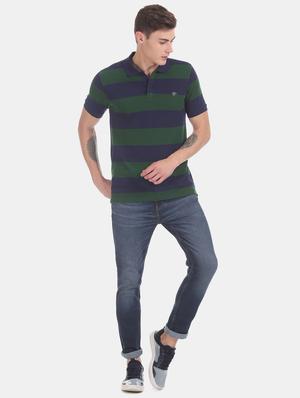 navy blue light washed denim jeans - 17575364 - Standard Image - 3