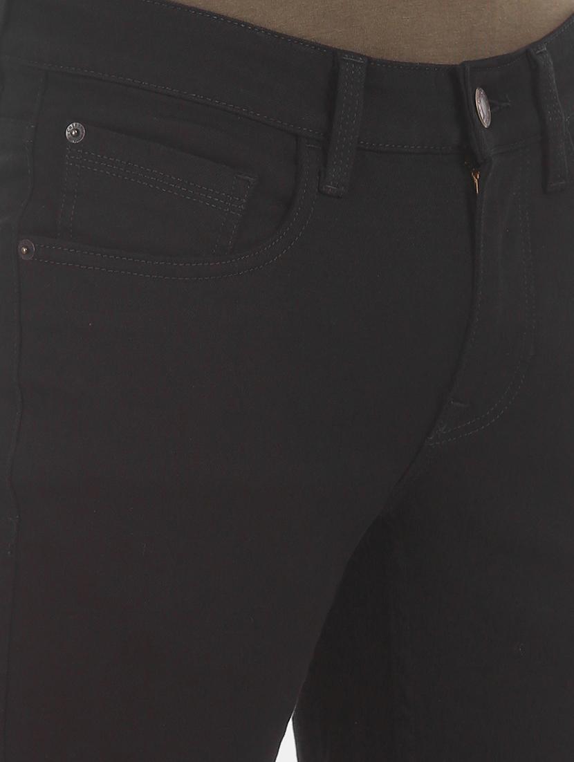 black plain denim jeans - 17575403 - Zoom Image - 5