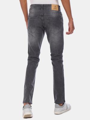 grey light washed denim jean - 17575407 - Standard Image - 2
