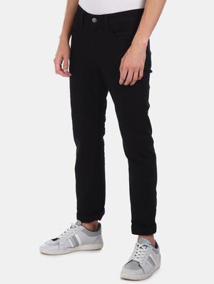 black plain denim jean - 17575437 - Standard Image - 2