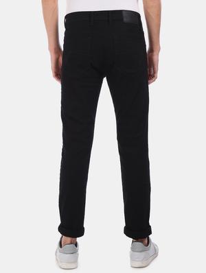 black plain denim jean - 17575437 - Standard Image - 3