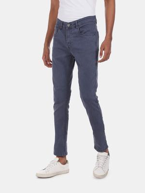 grey plain denim jean - 17575462 - Standard Image - 2