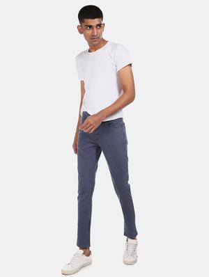 grey plain denim jean - 17575462 - Standard Image - 4