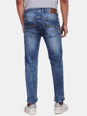blue light washed denim jeans - 17575468 - Standard Image - 3