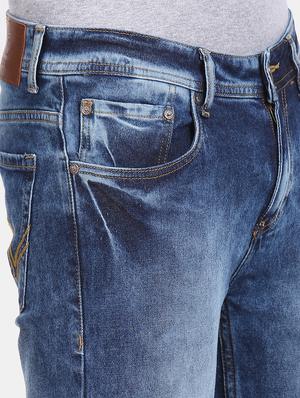 blue light washed denim jeans - 17575468 - Standard Image - 5