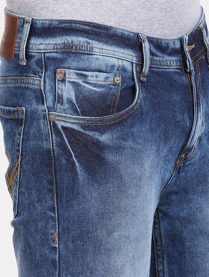 blue light washed denim jeans - 17575468 - Zoom Image - 5